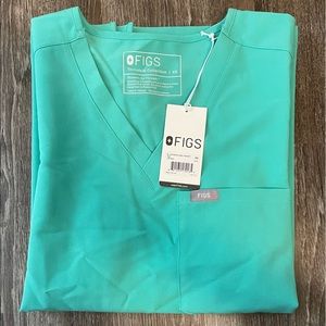 FIGS Women’s Surgical Green Scrub Top XS